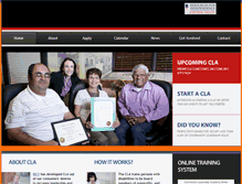 Tablet Screenshot of nationalcla.org